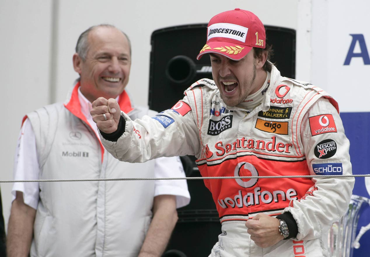 Los mejores momentos de Fernando Alonso en F1, en imágenes