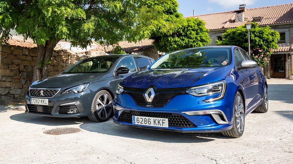 Peugeot 308 GT 1.6 Puretech vs Renault Mégane GT 1.6 Tce: ¿cuál es mejor?
