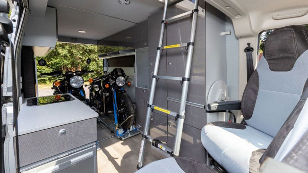 El Citroën Jumper Biker Solution, en imágenes