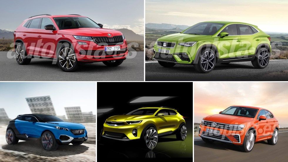 Los SUV coupé que llegan: Renault Arkana, Tiguan, Sportage, Seat CUV, 4008…