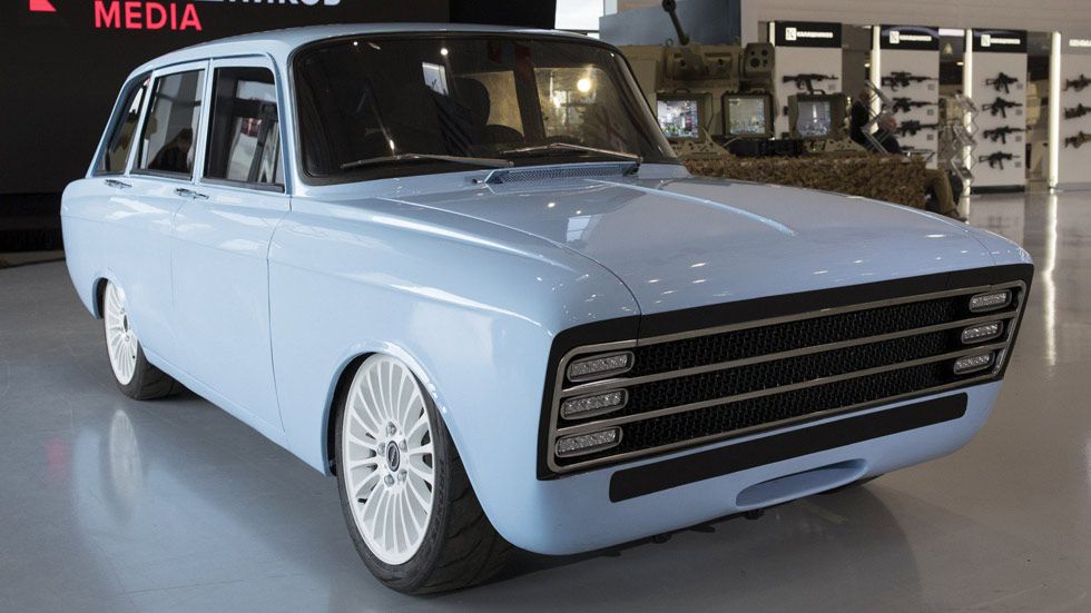 No es un AK-47: es el CV-1 Concept eléctrico, el nuevo coche de Kalashnikov