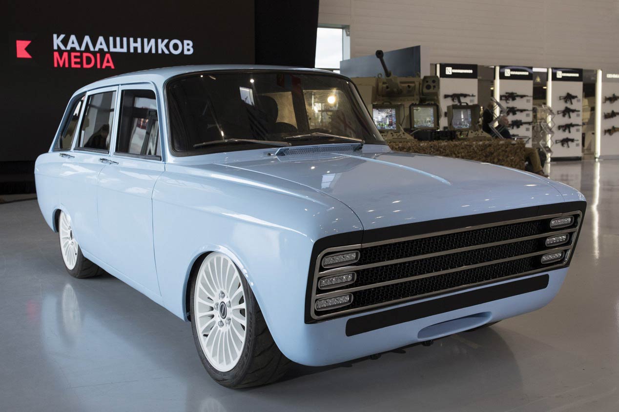 Así es el CV-1 Concept retro eléctrico creado por Kalashnikov