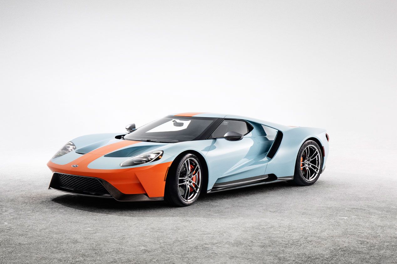 El Ford GT Heritage Edition, en imágenes