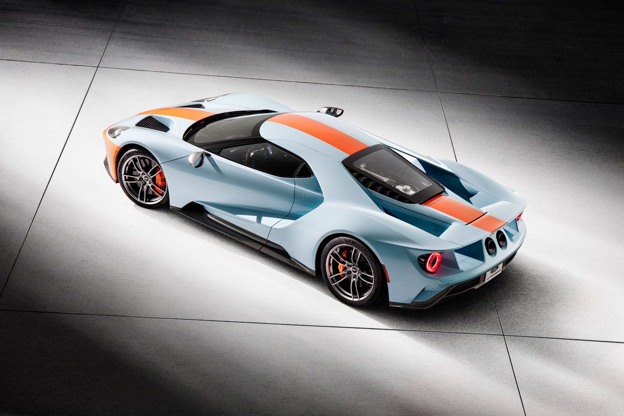 El Ford GT Heritage Edition, en imágenes