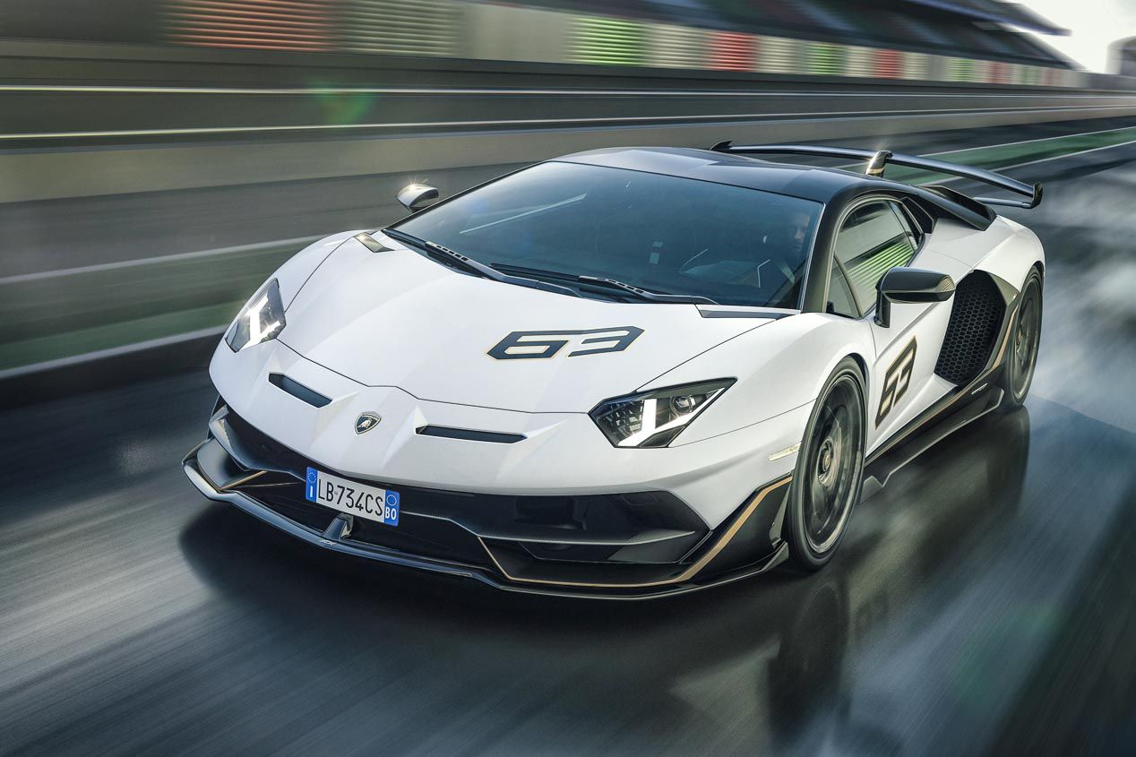 Audi PB18 e-tron  y Lamborghini Aventador SVJ, en imágenes