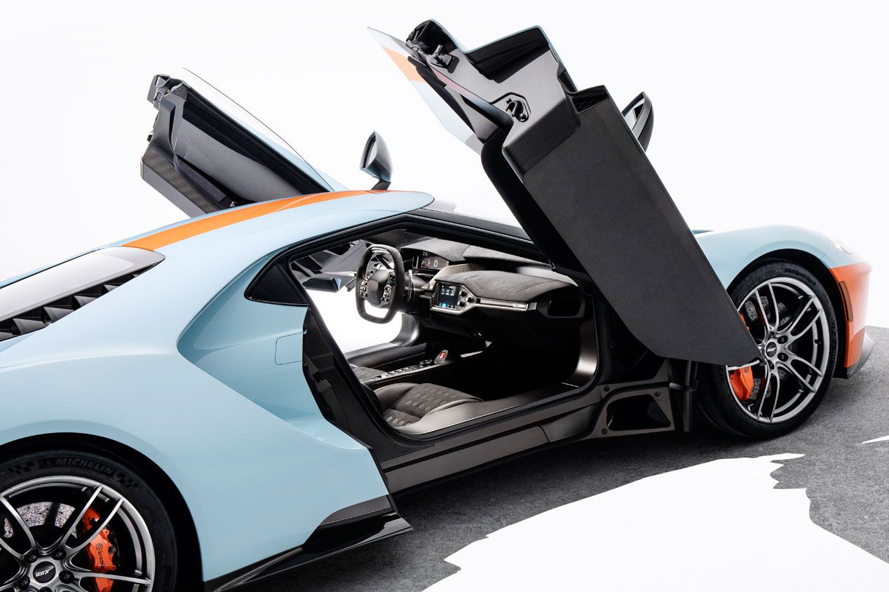 El Ford GT Heritage Edition, en imágenes