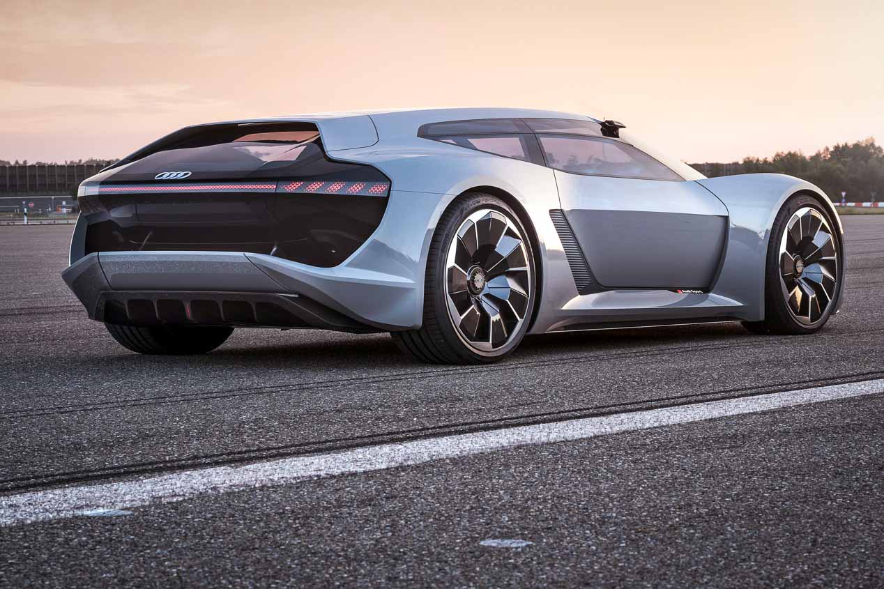 Audi PB18 e-tron  y Lamborghini Aventador SVJ, en imágenes
