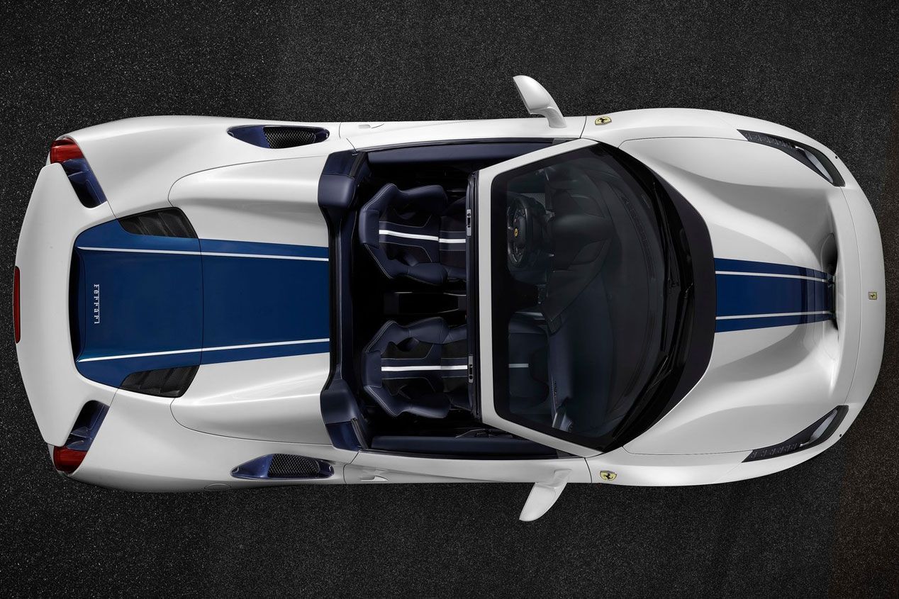 El Ferrari 488 Pista Spider, en imágenes