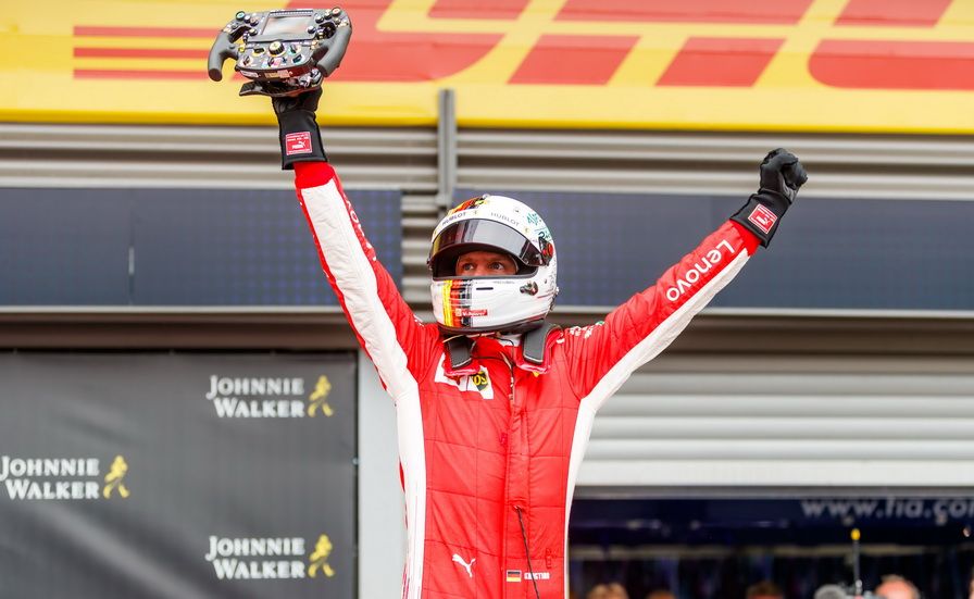 Vettel consiguió su 52ª victoria en F1