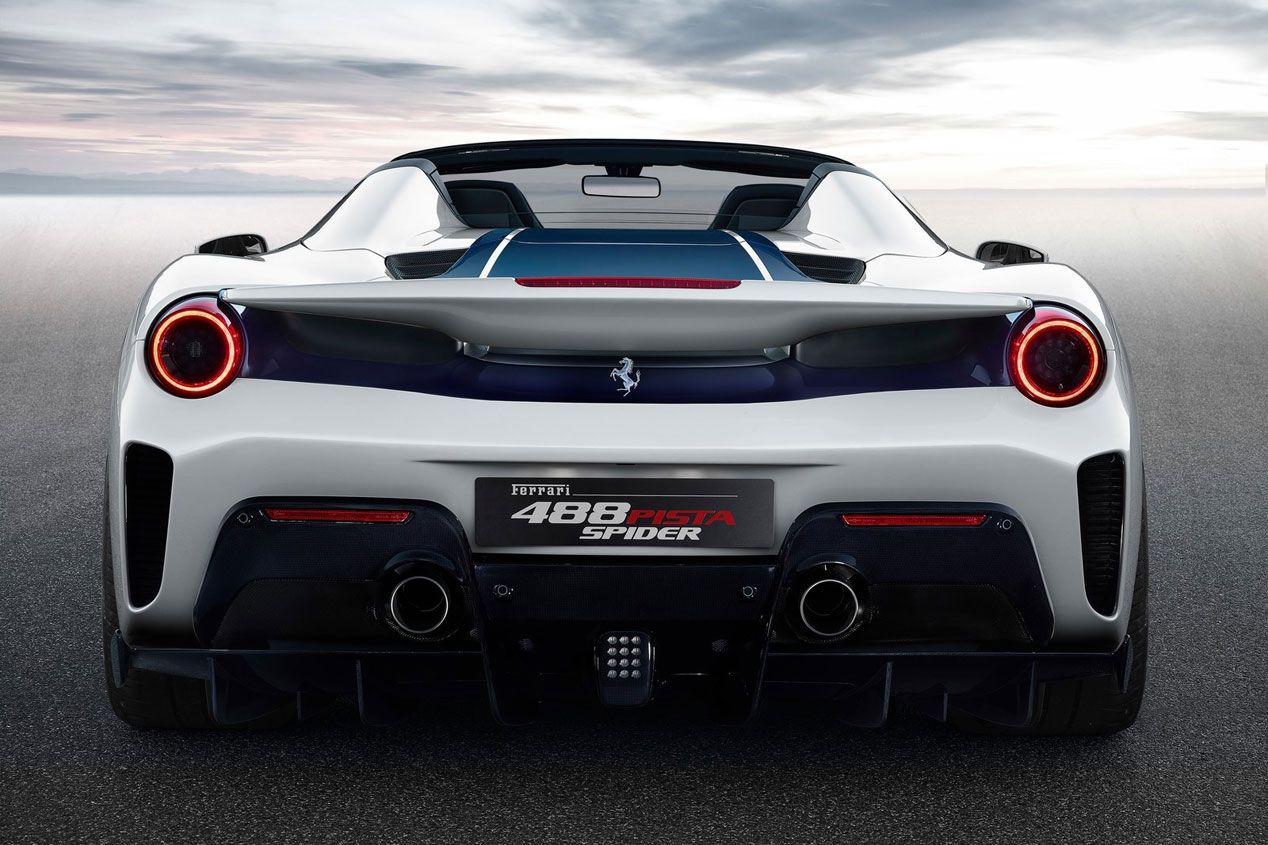 El Ferrari 488 Pista Spider, en imágenes