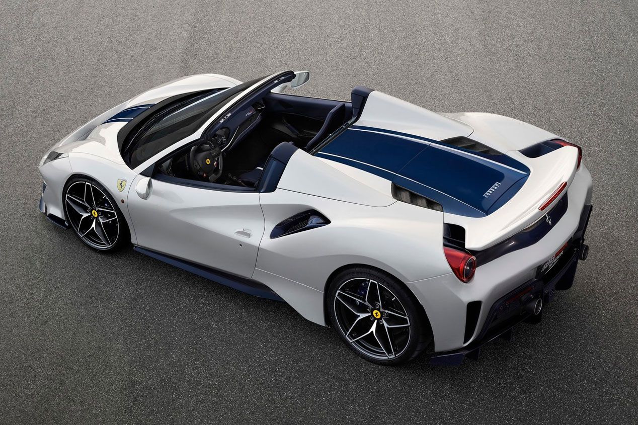 El Ferrari 488 Pista Spider, en imágenes