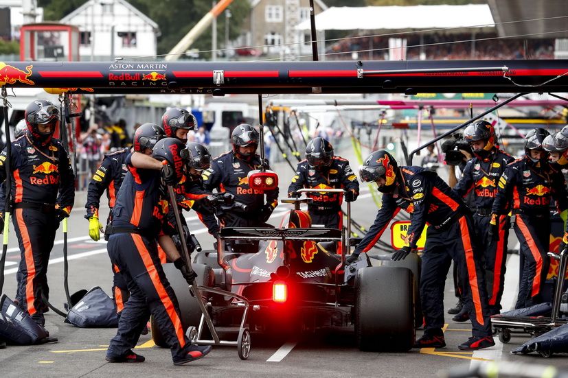 Ricciardo abandonó en el box durante el pasado GP de Bélgica