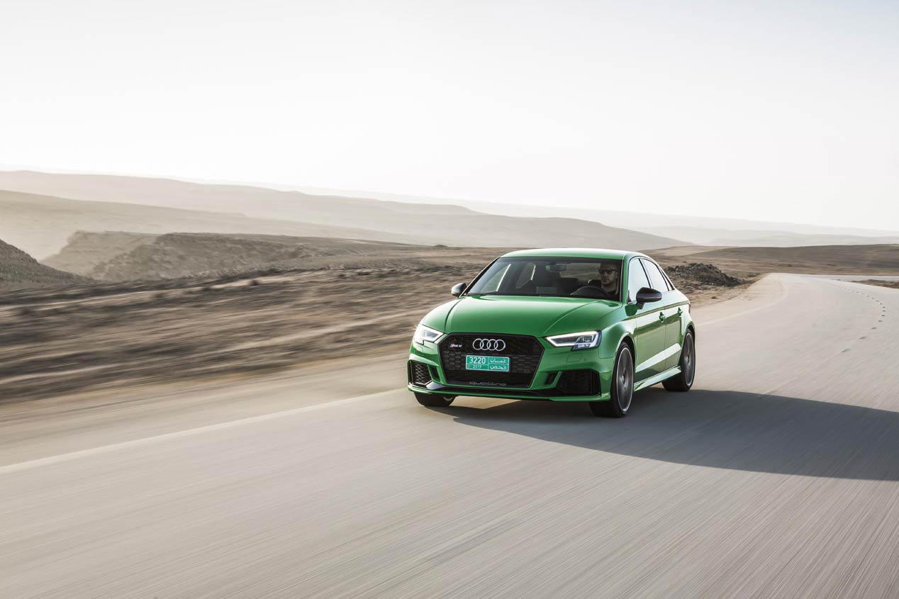La producción del Audi RS 3, interrumpida