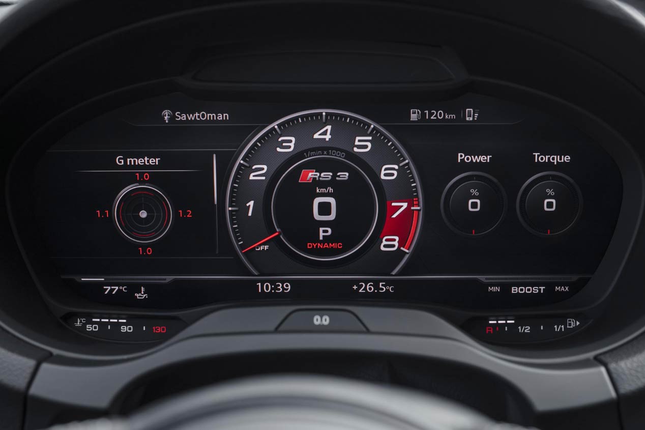 La producción del Audi RS 3, interrumpida