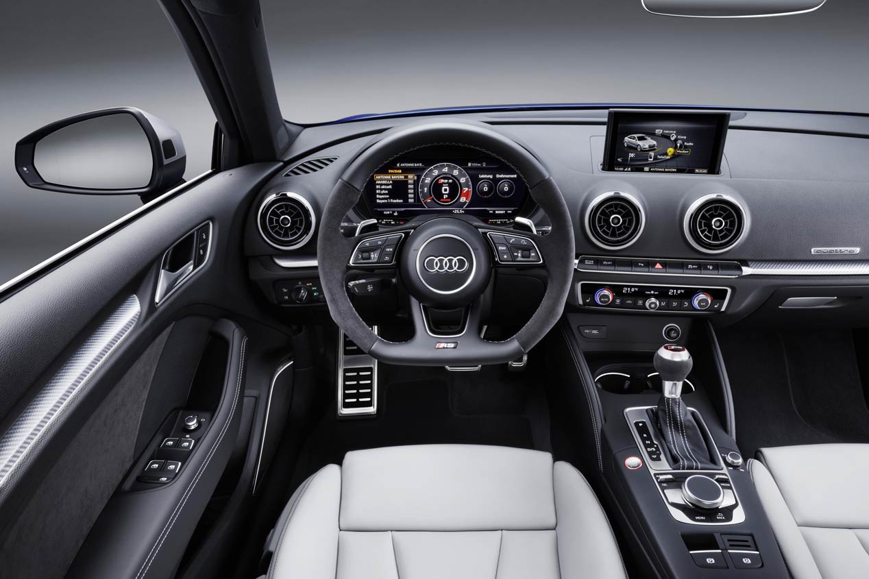 La producción del Audi RS 3, interrumpida