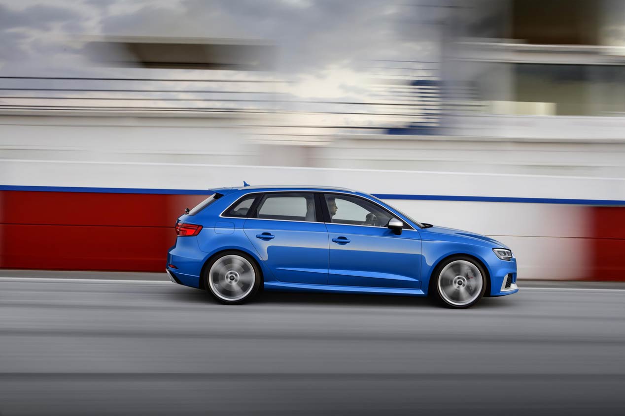 La producción del Audi RS 3, interrumpida