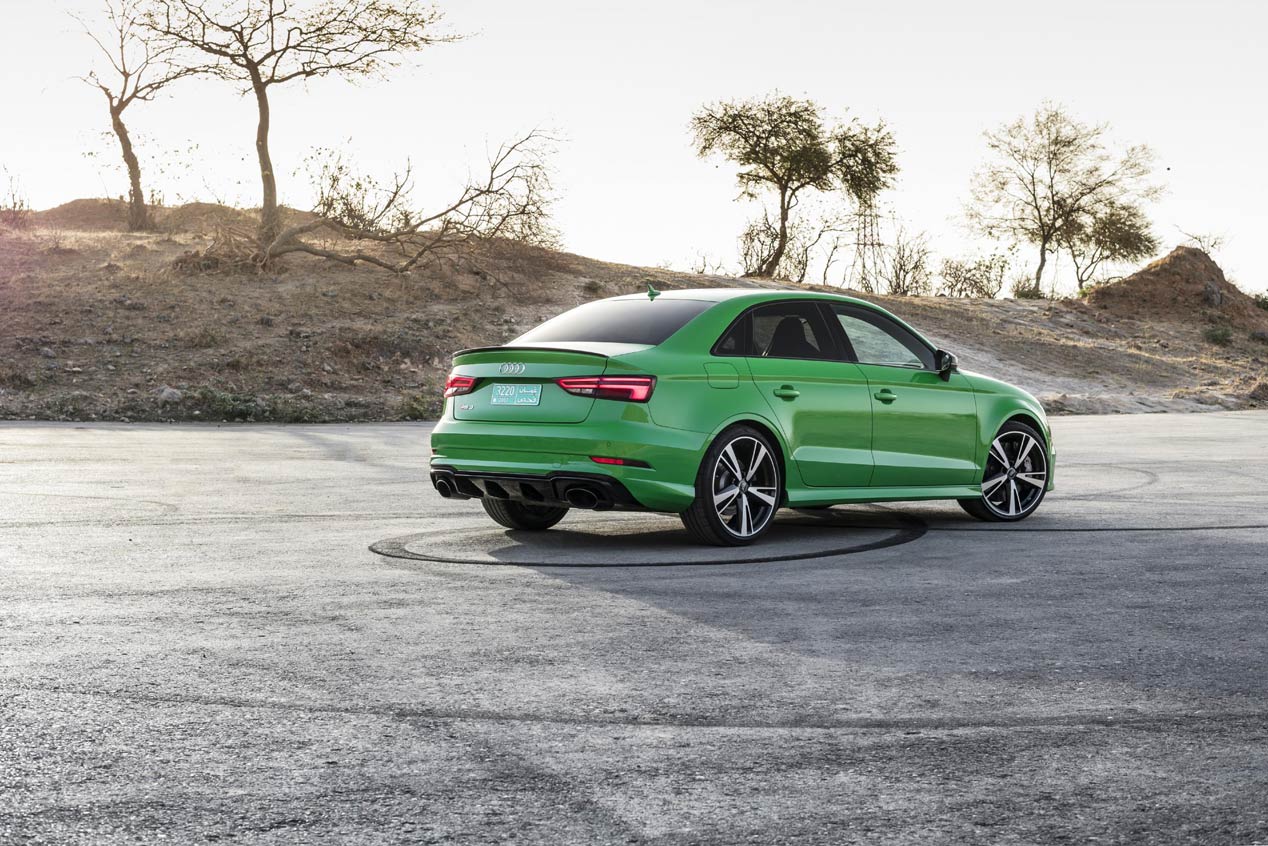 La producción del Audi RS 3, interrumpida