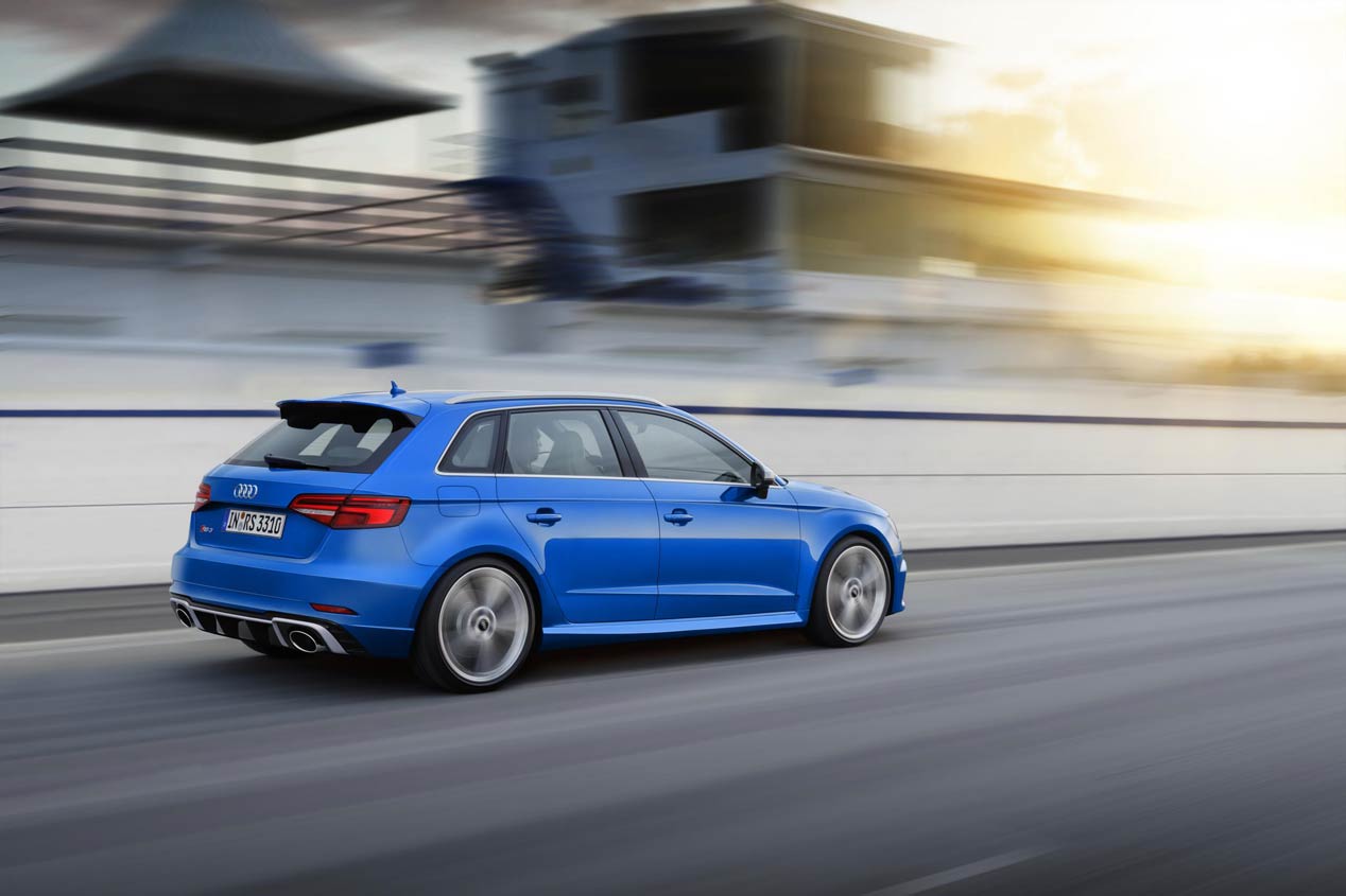 La producción del Audi RS 3, interrumpida