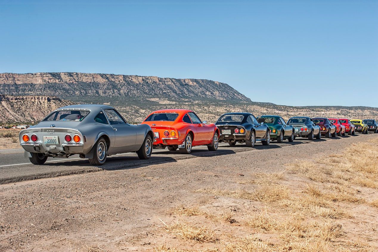 El 50 aniversario del Opel GT, en imágenes