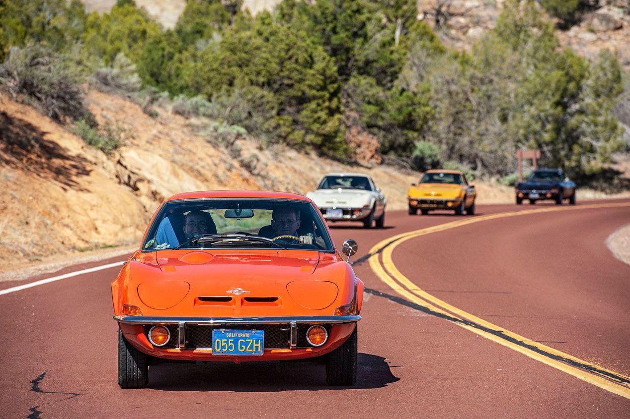 El 50 aniversario del Opel GT, en imágenes