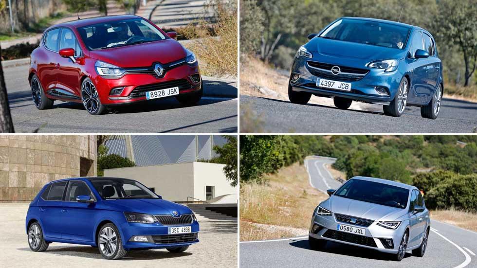 Utilitarios por menos de 10.000 euros: Ibiza, Fabia, Clio y Corsa