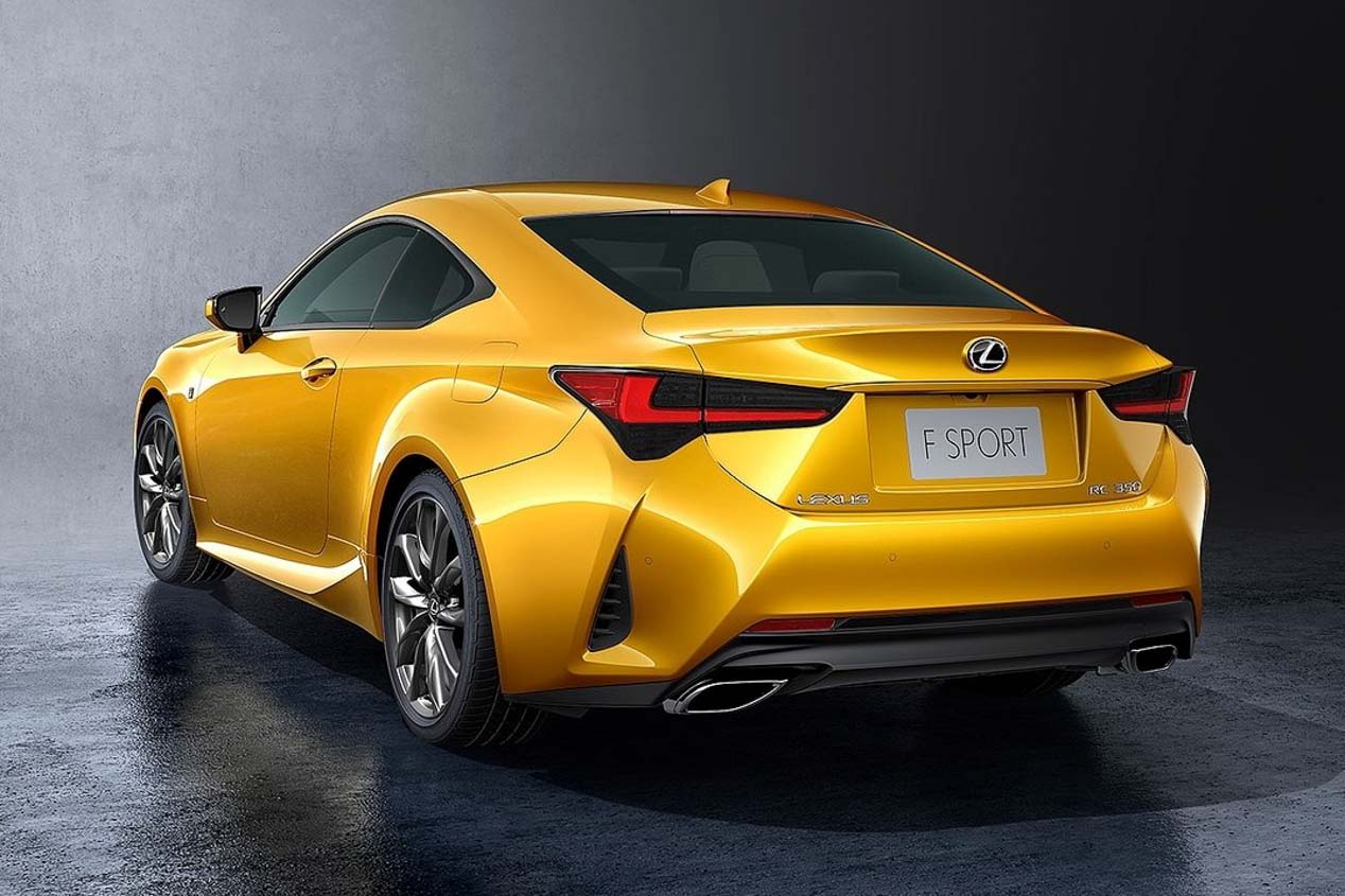 Lexus RC 2019: diseño renovado y comportamiento mejorado