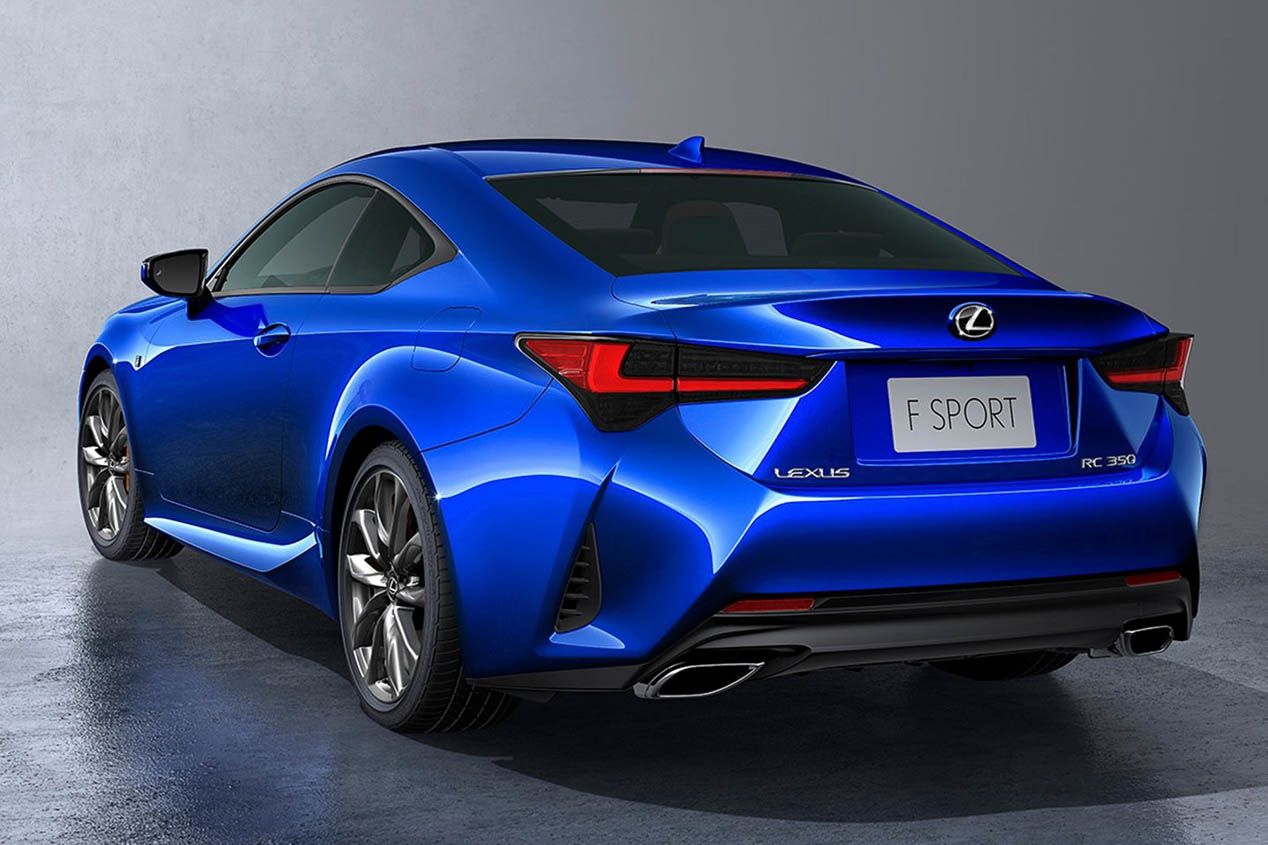 Lexus RC 2019: diseño renovado y comportamiento mejorado