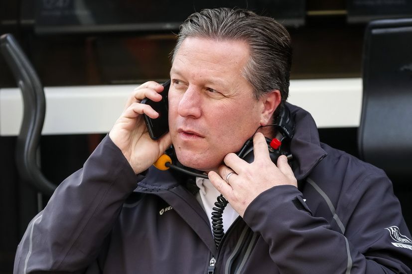 Zak Brown, jefe del equipo McLaren
