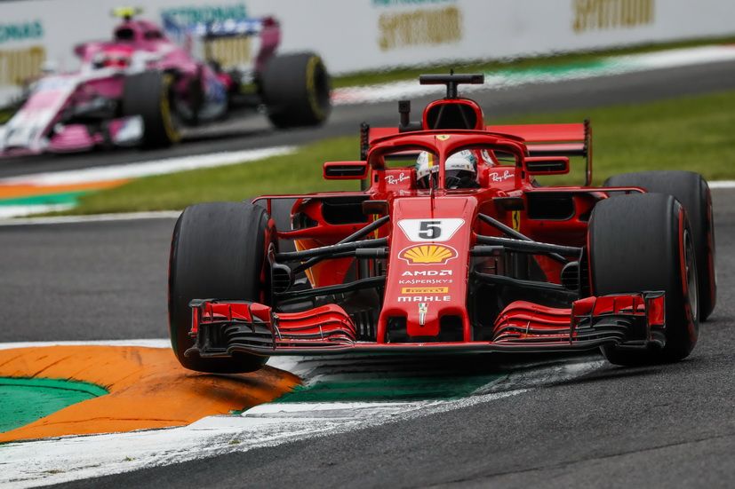 Sebastian Vetel (Ferrari) marcó el mejor tiempo en la FP3