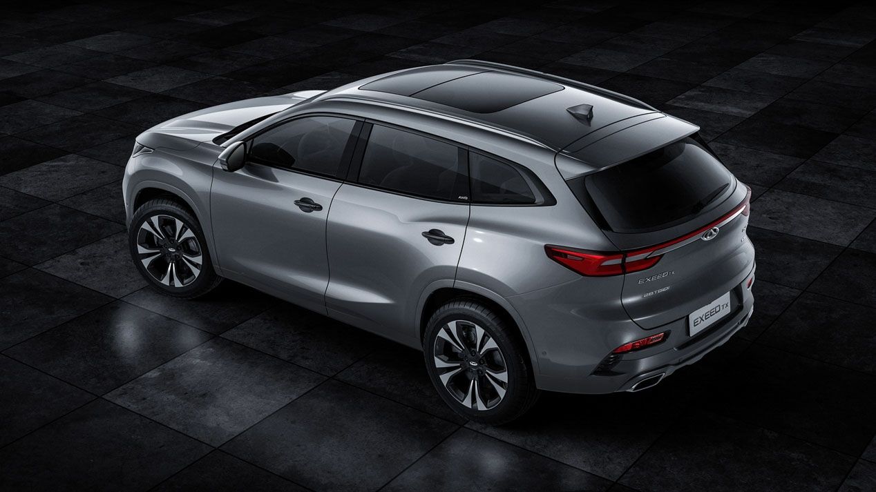 Chery Exeed TX, previsto para 2020 como mínimo