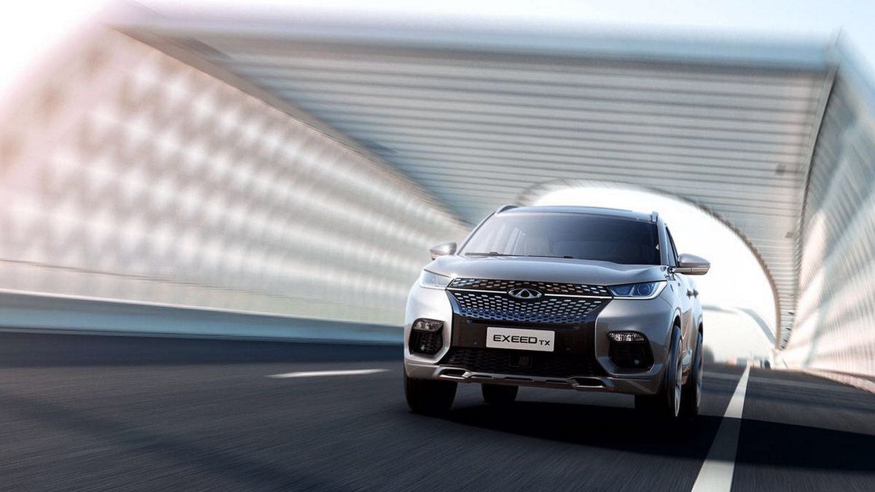 Chery Exeed TX, previsto para 2020 como mínimo