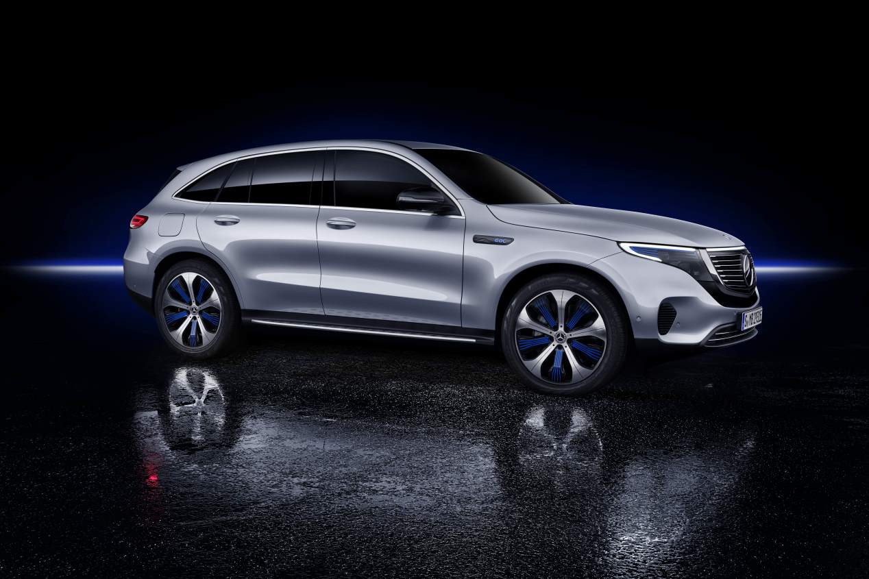 Mercedes EQC 2019: todas las fotos del futuro SUV eléctrico