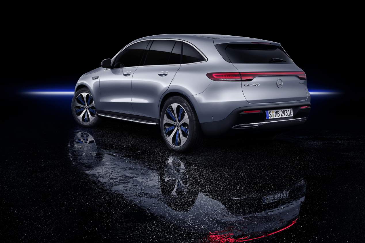 Mercedes EQC 2019: todas las fotos del futuro SUV eléctrico