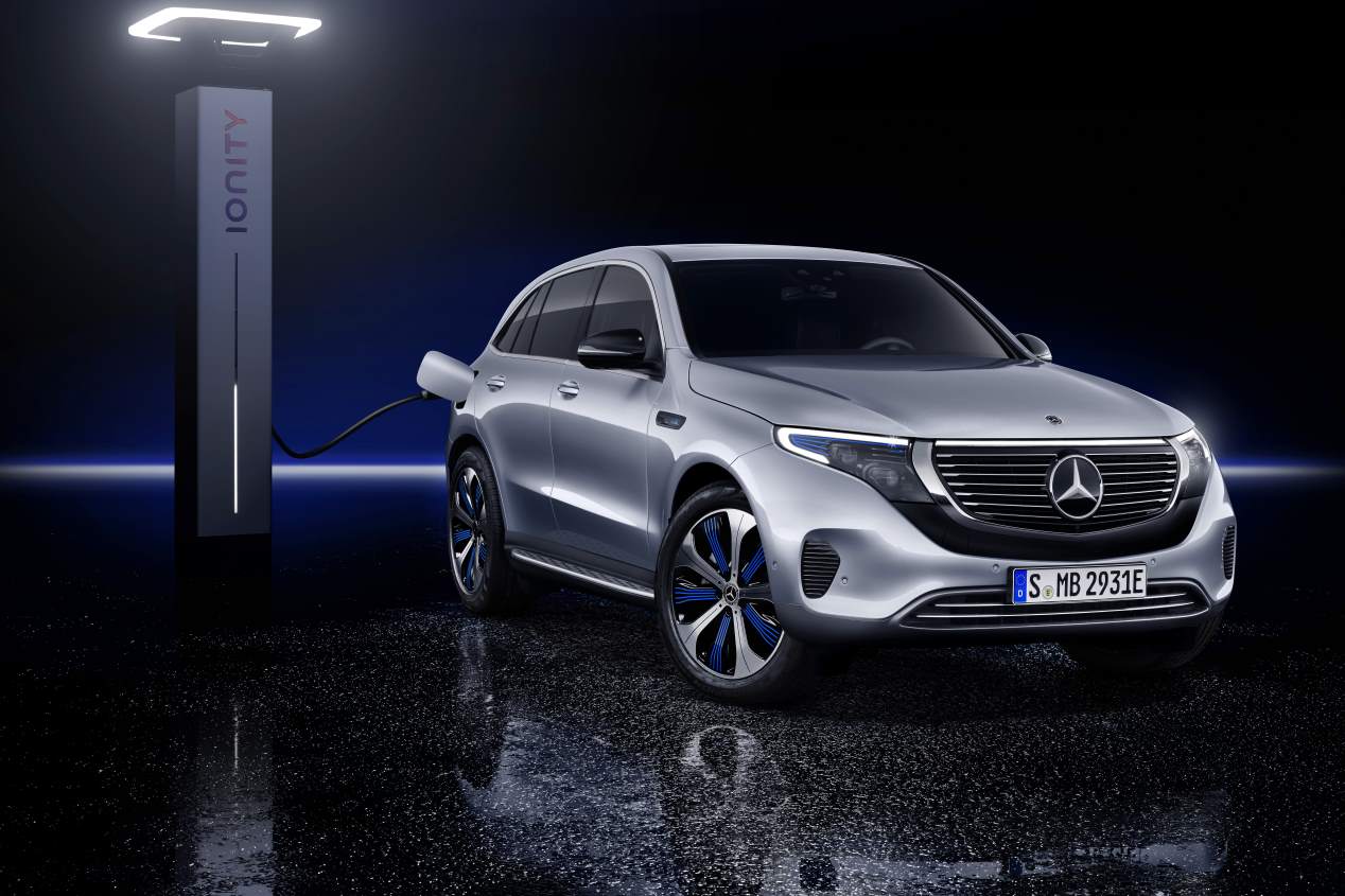 Mercedes EQC 2019: todas las fotos del futuro SUV eléctrico