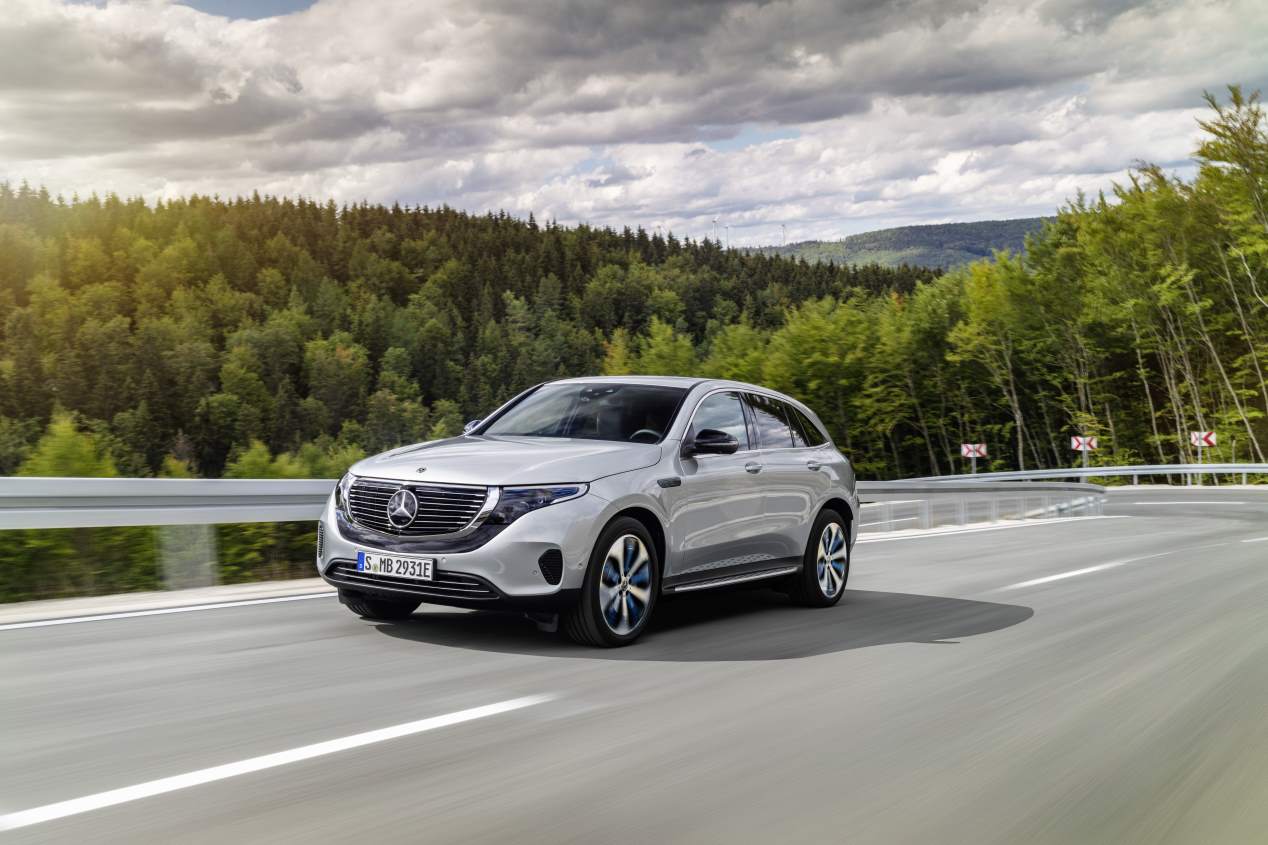 Mercedes EQC 2019: todas las fotos del futuro SUV eléctrico