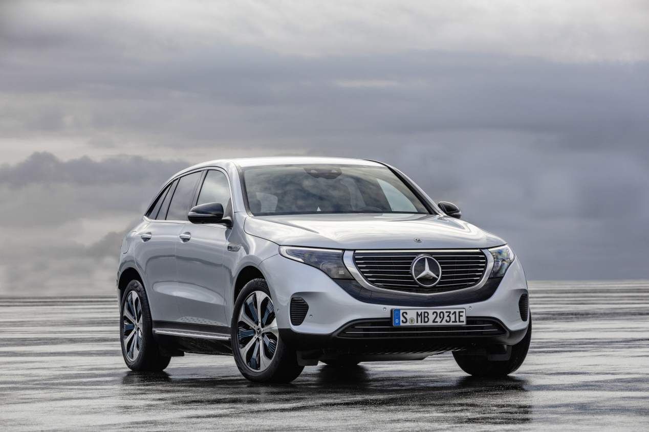 Mercedes EQC 2019: todas las fotos del futuro SUV eléctrico