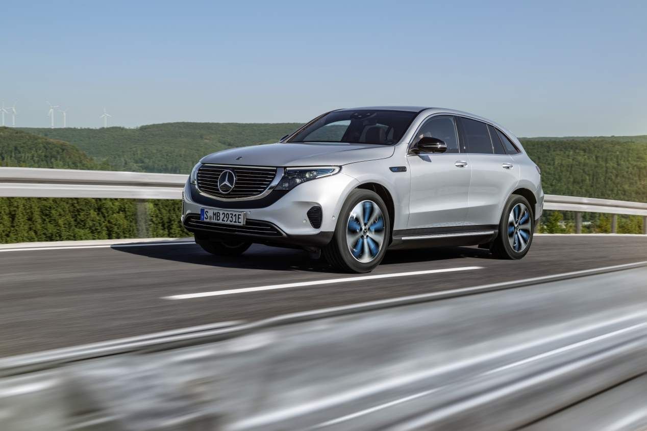 Mercedes EQC 2019: todas las fotos del futuro SUV eléctrico