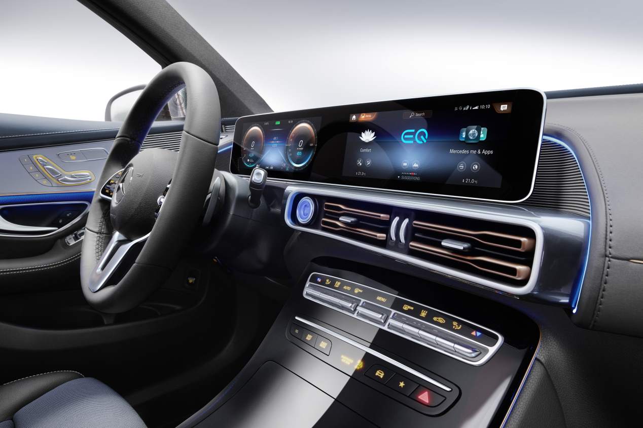 Mercedes EQC 2019: todas las fotos del futuro SUV eléctrico