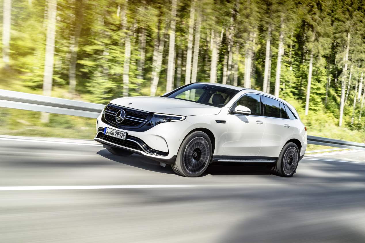 Mercedes EQC 2019: todas las fotos del futuro SUV eléctrico