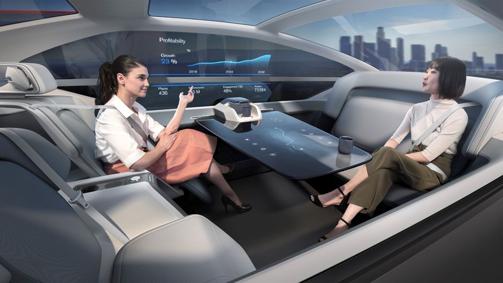Volvo 360c Autonomous Concept: una oficina y un salón sobre ruedas
