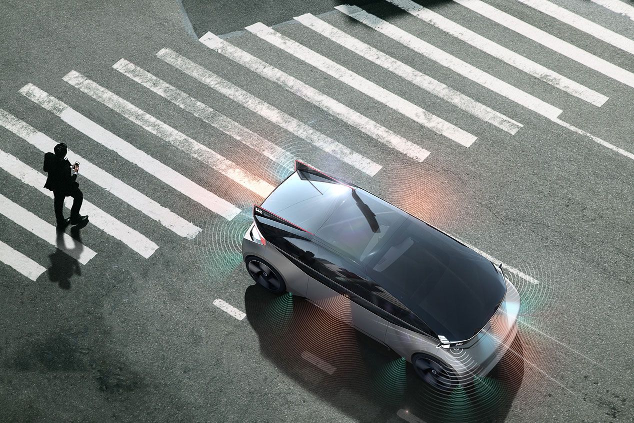 El Volvo 360c autónomo, en imágenes