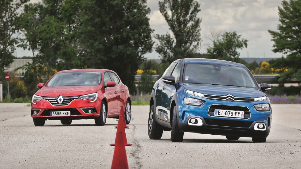 Citroën C4 Cactus vs Renault Mégane ¿qué compacto de