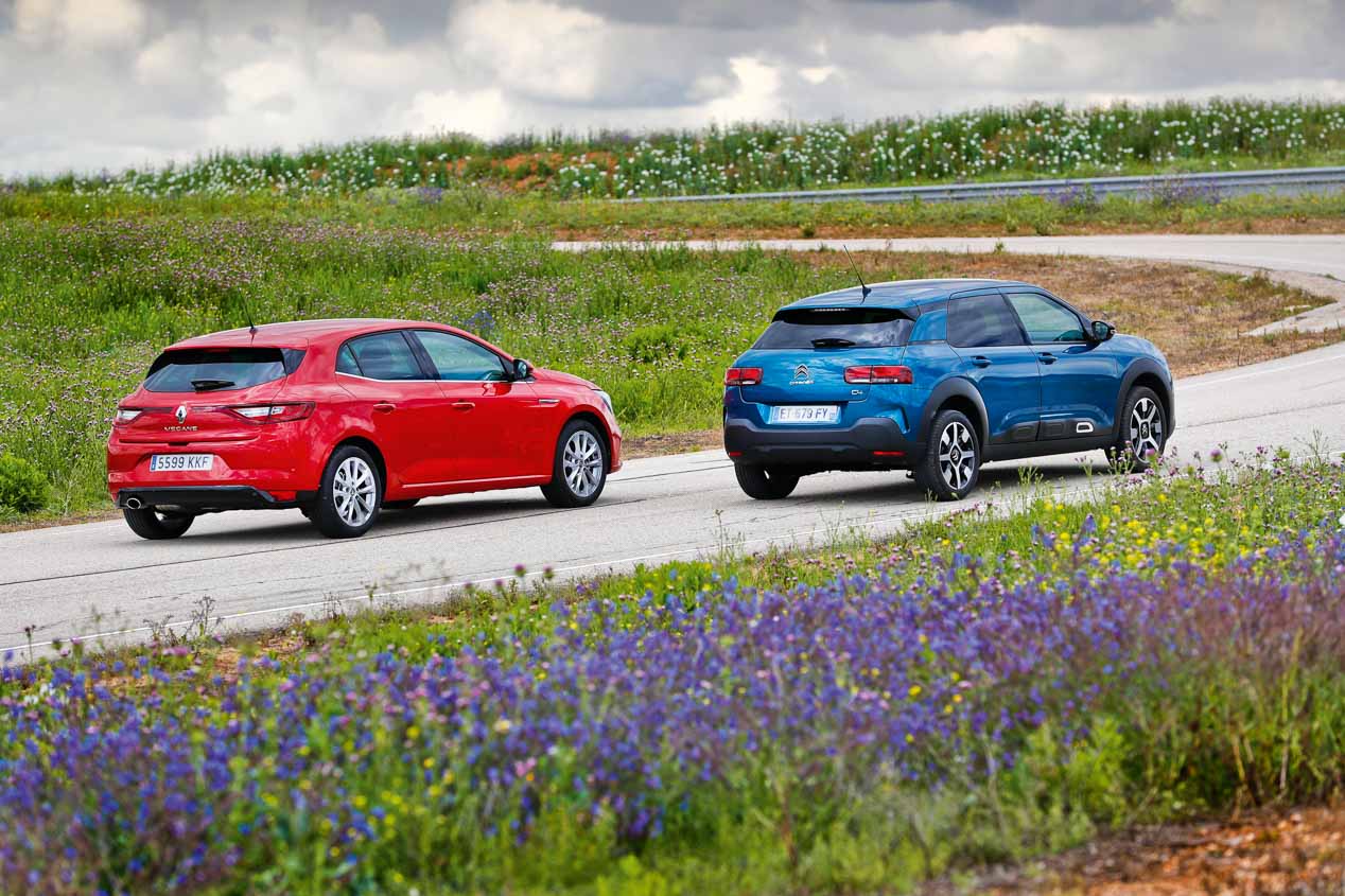 Comparativa: Citroën C4 Cactus PureTech vs Renault Mégane TCE