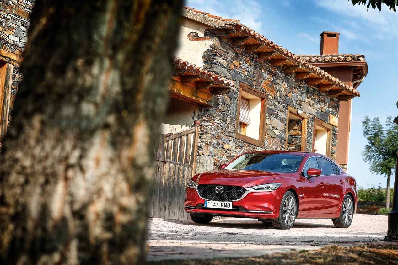 A prueba el Mazda6 de gasolina con motor 2.0 Skyactiv-G 145 CV