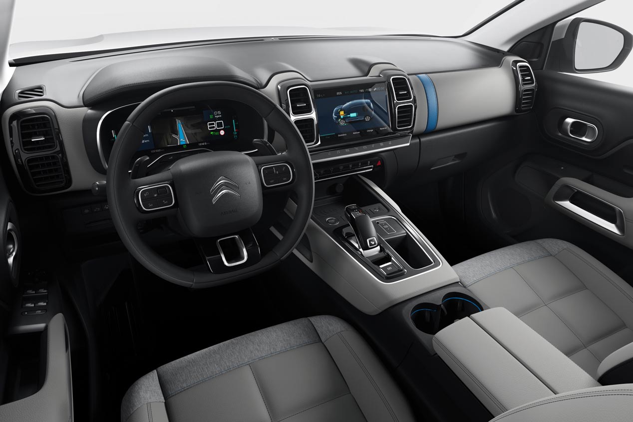 El futuro Citroën C5 Aircross híbrido enchufable, en imágenes