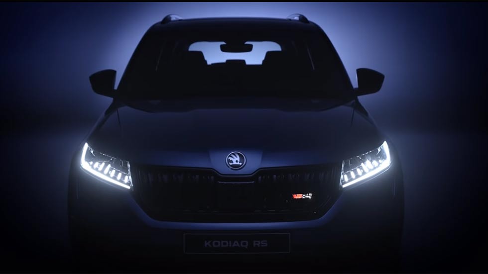 Skoda Kodiaq RS: nuevas fotos y vídeo oficial del SUV deportivo