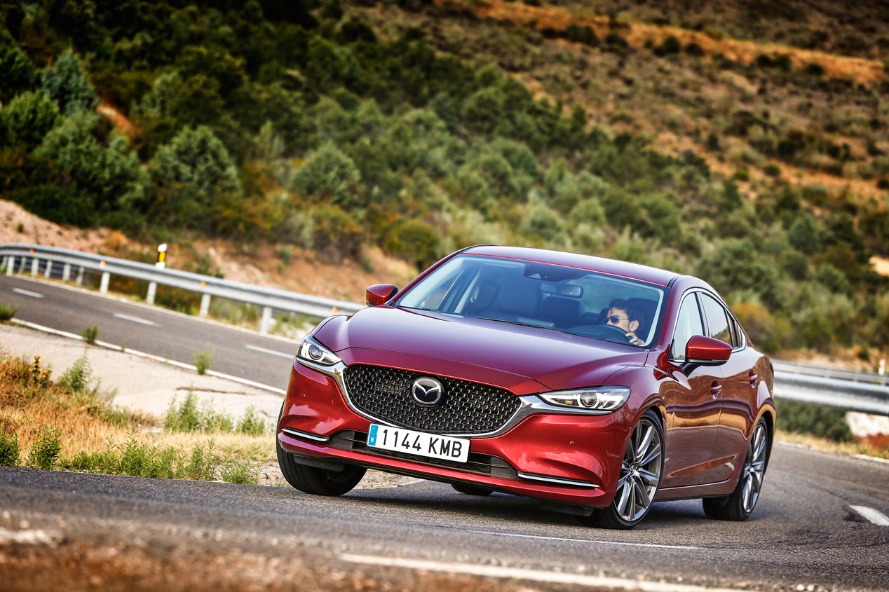 A prueba el Mazda6 de gasolina con motor 2.0 Skyactiv-G 145 CV