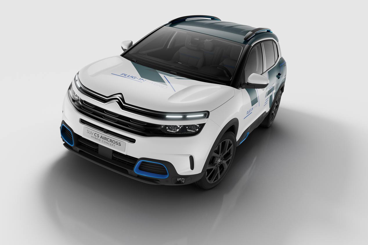 El futuro Citroën C5 Aircross híbrido enchufable, en imágenes