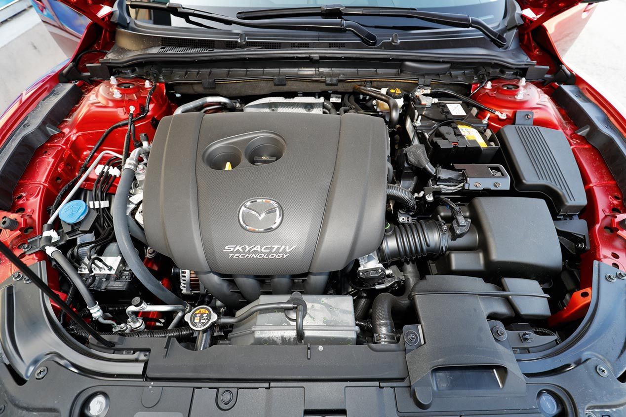 A prueba el Mazda6 de gasolina con motor 2.0 Skyactiv-G 145 CV