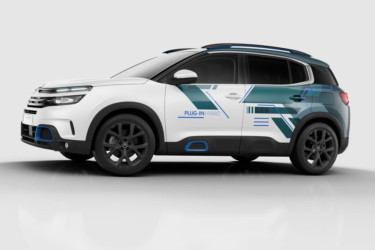 El futuro Citroën C5 Aircross híbrido enchufable, en imágenes